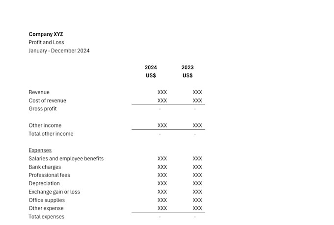 bookkeep and financial reports based in singapore